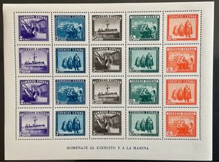 España 1938 - Ejército y Marina Edifil 849**