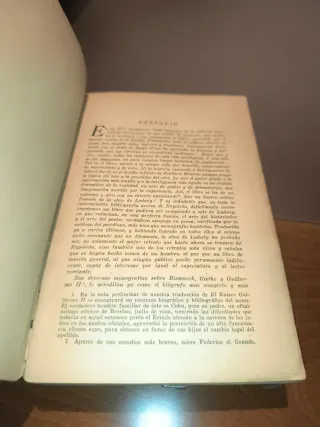 Libro antiguo sobre Napoleón  (1934)
