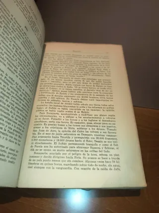 Libro antiguo sobre Napoleón  (1934)