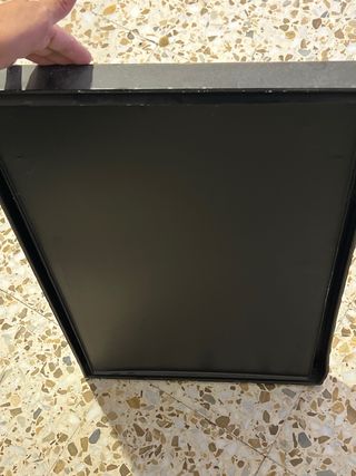 Cuadro de pared de metal verde y dorado