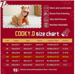 Pijama Reno Talla 100 (4 años) - Nuevo