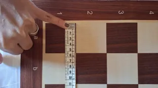 Tablero de ajedrez enrollable 52x52