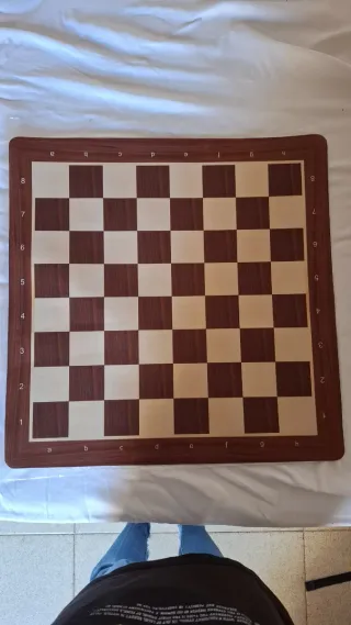 Tablero de ajedrez enrollable 52x52