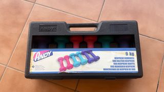 Juego de Mancuernas con Estuche