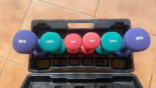 Juego de Mancuernas con Estuche