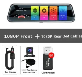 Cámara Retrovisor Full HD 1080p 10