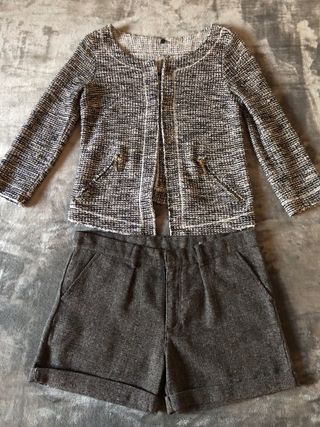 Completo giacca e pantaloncino