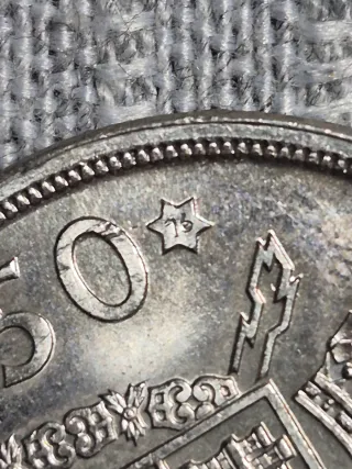 Monedas 50 Pesetas Juan Carlos I 1975