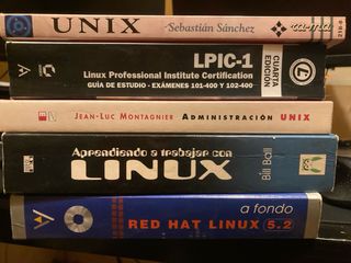 Pack de libros de Linux