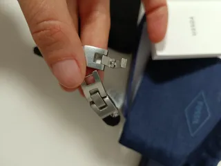 Bracciale Uomo Fossil Nero/Argento