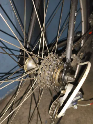 Bicicleta Carretera Vintage Negra