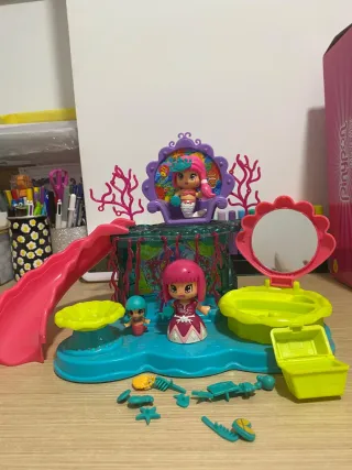 Casa Sirenas Pinypon con figuras y accesorios