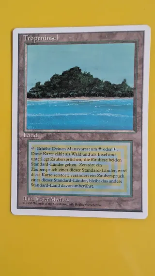 Tropical island- Magic The Gathering Carta