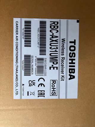 Mando distancia Toshiba casette Slim RBC-AXU31UMP