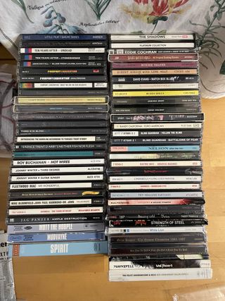 Cambio CDs Originales heavy, metal , prog