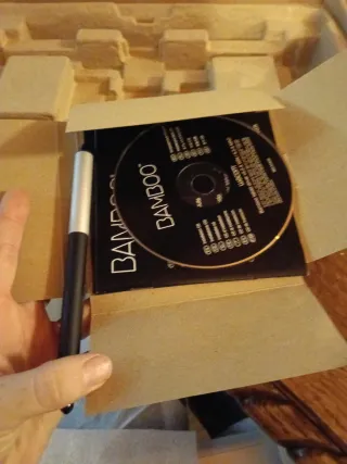 Tableta Gráfica Wacom Plata