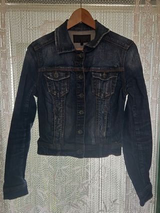 Chaqueta Vaquera Stradivarius Azul