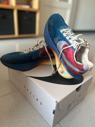 Nike Vaporfly 4 Zapatillas Running Azul/Rojo