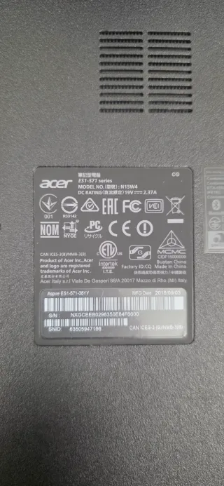 Portátil Acer i3 1TB, Batería Nueva