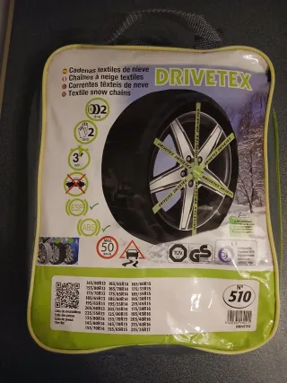 Cadenas textiles para nieve DRIVETEX