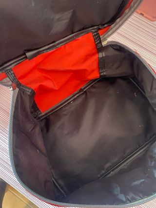 Neceser rojo con asa