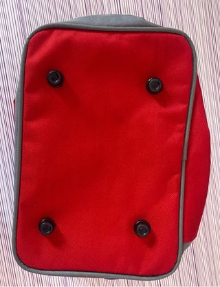 Neceser rojo con asa