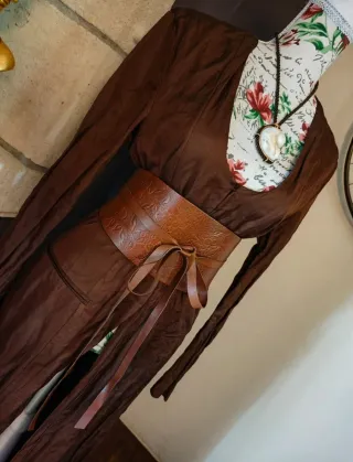 CINTURÓN FAJÍN CUERO ZARA