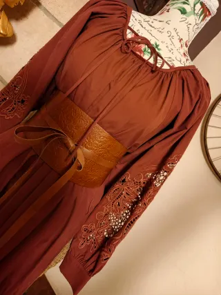 CINTURÓN FAJÍN CUERO ZARA