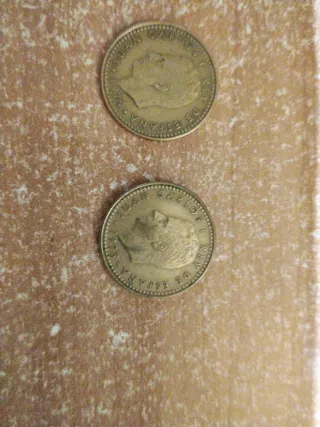 Monedas 1 Peseta España 1975
