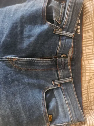 Pantalón vaquero G-Star Hombre Azul