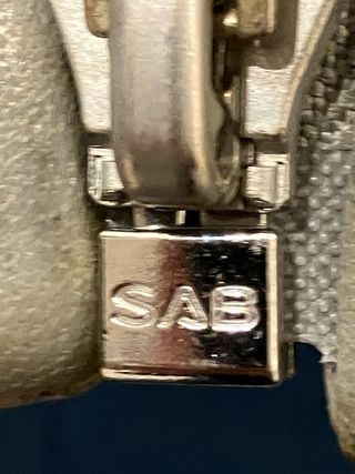 Giacca in pelle Trussardi grigia