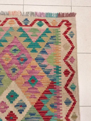 Tappeto Kilim afgano 148x72 cm lana