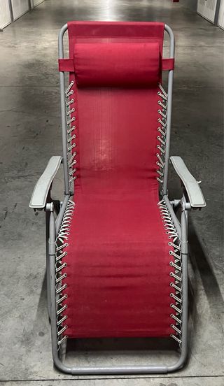 2 Tumbonas  Gravedad Cero Rojas
