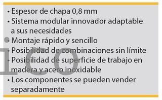 Conjunto Taller 8 Módulos S/Madera Alyco 192839