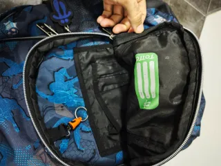 Mochila Totto Escolar Fútbol 3 bolsillos
