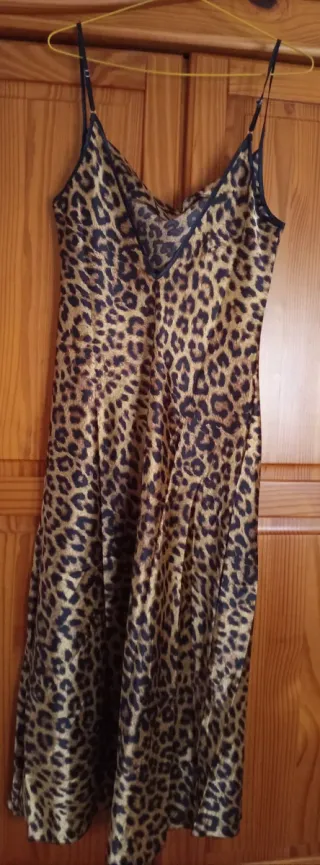 Camisón lencero animal print