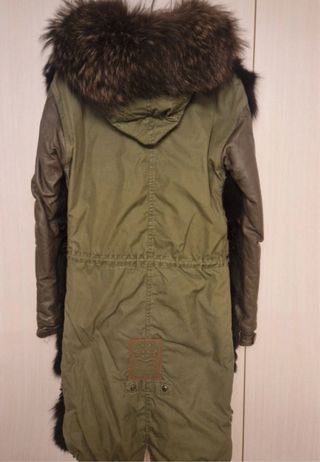 Parka Mr&Mrs Furs Italia Marrón