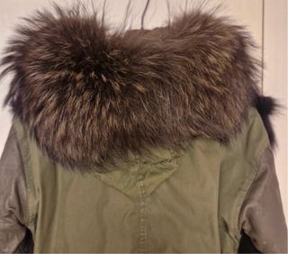 Parka Mr&Mrs Furs Italia Marrón