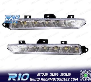 KIT LUZ DIURNA W221 MERCEDES AMG CROMO