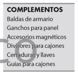 Conjunto Taller 4 Módulos S/Madera Inox Alyco 199011