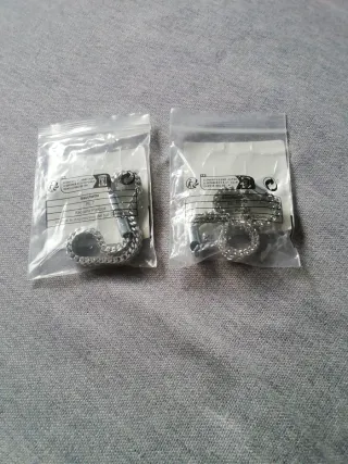 Pulsera trenzada 21cm acero inoxidable