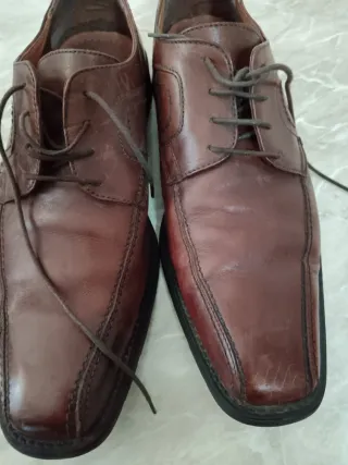 Scarpe uomo pelle marrone N.44