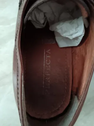 Scarpe uomo pelle marrone N.44