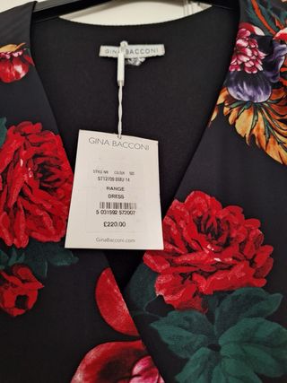 Vestido floral invitada mujer