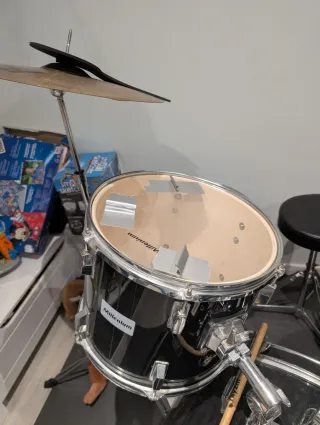 Batería Millenium Completa + Sabian + Sordinas