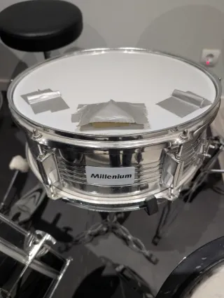 Batería Millenium Completa + Sabian + Sordinas