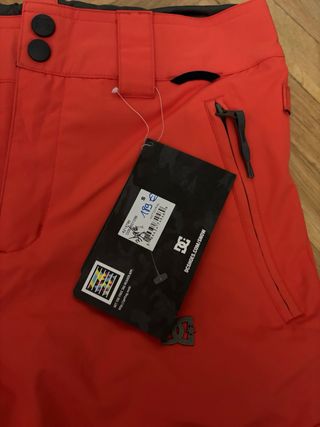 Pantalón de esquí DC naranja