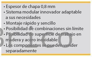 Conjunto Taller 3 Módulos S/Madera Alyco 192844