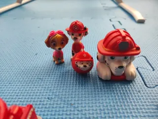 Muñecos Patrulla Canina y vehículos