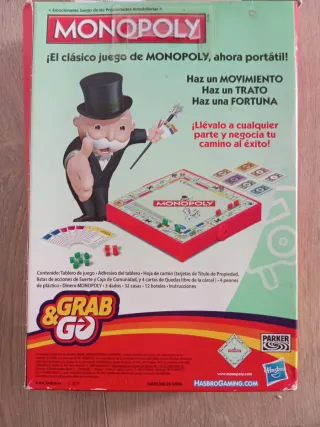 Monopoly Portátil de Viaje